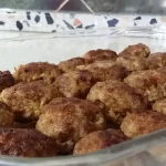 Ćufte u sosu – zapečene u rerni | Formiranje i pečenje ćuftica | Postupak 2 | Slika 5/6