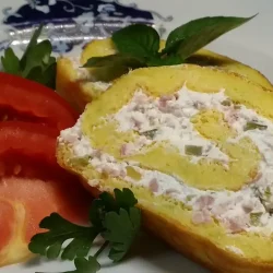 Punjeni rolat od tikvica 1