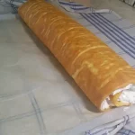 Punjeni rolat od tikvica | Filovanje rolata | Postupak 5 | Slika 10/10