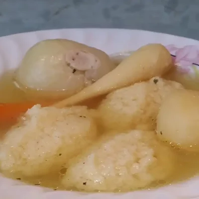 Slika vezana za Supa sa griz knedlama 0