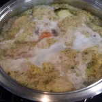 Supa sa griz knedlama | Priprema mesa i povrća | Postupak 1 | Slika 6/7