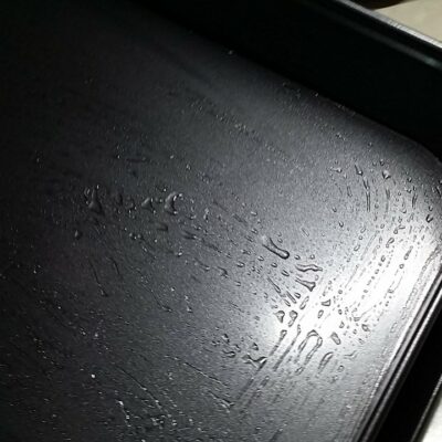 Kolač sa višnjama na domaći način | Testo i ređanje višanja | Postupak 3 | Slika 1/3