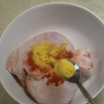 Pileći batak sa povrćem iz rerne | Marinada za meso | Postupak 1 | Slika 3/5