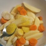 Pileći batak sa povrćem iz rerne | Priprema povrća | Postupak 2 | Slika 3/4