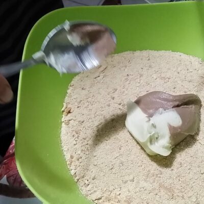 Cheesecake u čaši | Priprema podloge ili kore | Postupak 2 | Slika 1/3