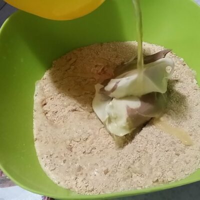 Cheesecake u čaši | Priprema podloge ili kore | Postupak 2 | Slika 2/3