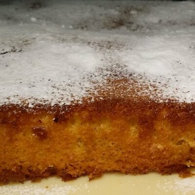 Kolač sa višnjama na domaći način | Gotov kolač i dekoracija | Postupak 4 | Slika 2/2