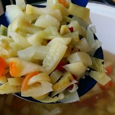 Paprika u senfu | Završni deo paprike u senfu | Postupak 2 | Slika 1/2