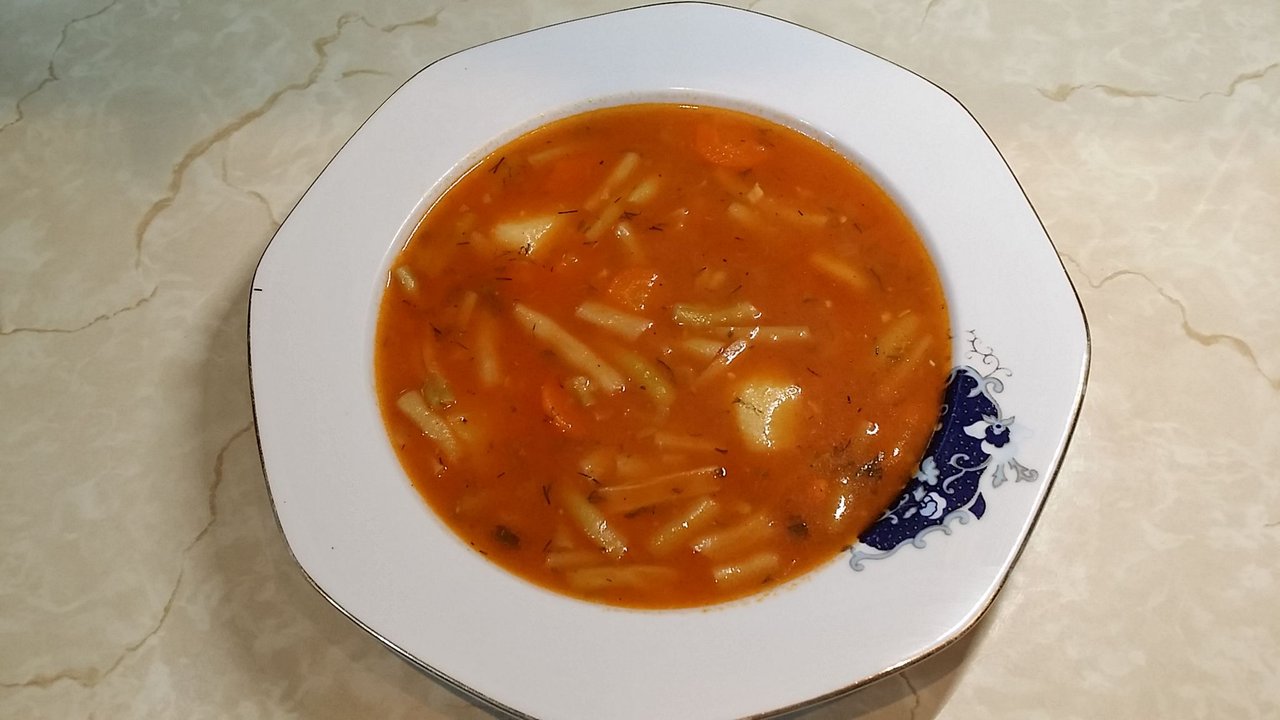 Čorba od boranije sa povrćem