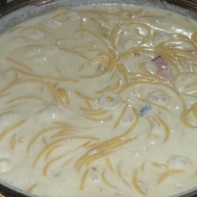 Špageti u gorgonzola sosu | Skuvanje špageta | Postupak 3 | Slika 3/3