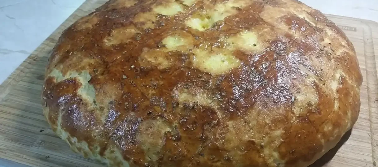 Pogača sa margarinom i oreganom