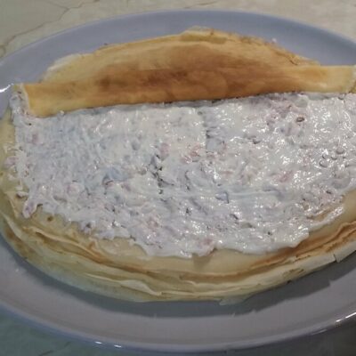 Punjene slane palačinke | Priprema palačinki | Postupak 2 | Slika 2/3