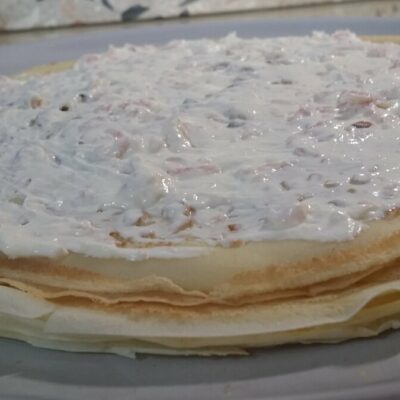 Punjene slane palačinke | Priprema palačinki | Postupak 2 | Slika 1/3