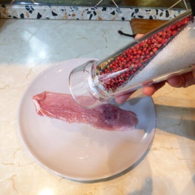 Šnicle u lovačkom sosu | Priprema mesa | Postupak 1 | Slika 2/2