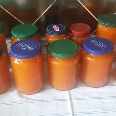 Džem od kajsija | Punjenje tegla | Postupak 4 | Slika 2/3