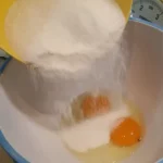 Linzer kolačići | Priprema penaste smese za testo | Postupak 1 | Slika 2/5