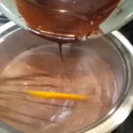 Monte desert u čaši | Priprema kreme od čokolade | Postupak 2 | Slika 3/6