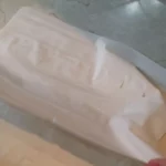 Pita sa grizom i suvim grožđem | Ređanje pite | Postupak 2 | Slika 2/4