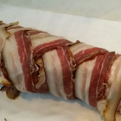 Punjeni svinjski filet za prazničnu trpezu | Punjenje fileta -priprema fila | Postupak 7 | Slika 3/3