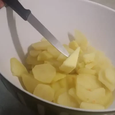 Svinjska džigerica | Pire krompir kao prilog | Postupak 3 | Slika 1/3