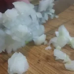 Ciriške Geschnetzeltes | Priprema povrća i mesa | Postupak 1 | Slika 1/5