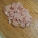 Ciriške Geschnetzeltes | Priprema povrća i mesa | Postupak 1 | Slika 4/5