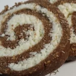 Kokos rolat sa čokoladom 1 | Istaknuta slika 1/4 | Brza, i, jednostavna, poslastica, bez, pečenja