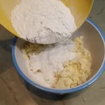 Kokos rolat sa čokoladom | Priprema fila | Postupak 2 | Slika 4/5