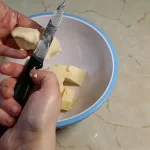 Kokos rolat sa čokoladom | Priprema fila | Postupak 2 | Slika 1/5