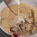 Kokos rolat sa čokoladom | Priprema podloge | Postupak 1 | Slika 5/6