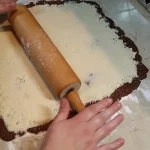 Kokos rolat sa čokoladom 6 | Istaknuta slika 3/4 | Brza, i, jednostavna, poslastica, bez, pečenja