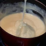 Kremasta torta sa kajsijama | Priprema pudinga | Postupak 1 | Slika 6/7