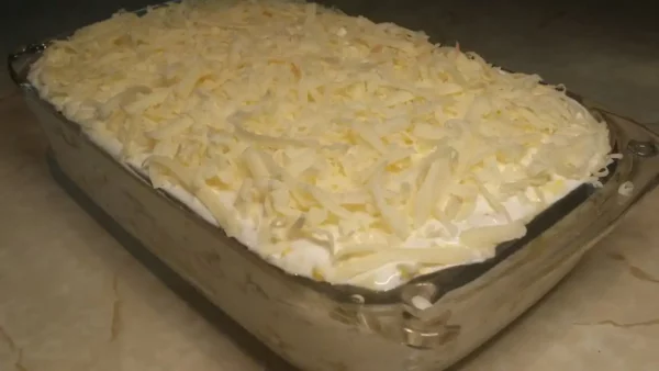 Mimoza salata 10 | Istaknuta slika 1/4 | Ruski, šarm, na, tanjiru, slobodna, kreativnost