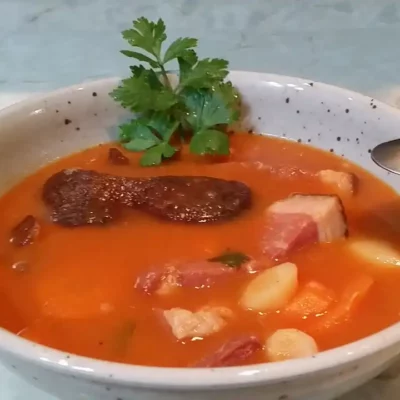 Paradajz čorba | Serviranje čorbe | Postupak 6 | Slika 1/3