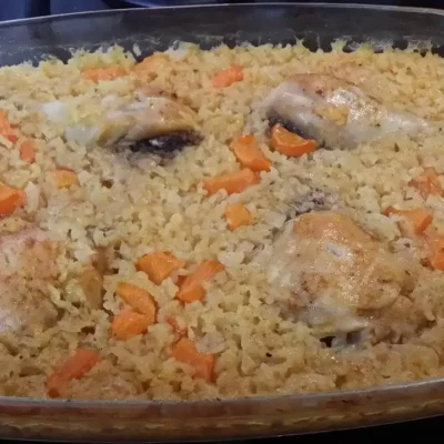 Slika vezana za Pirinač sa piletinom iz rerne 6