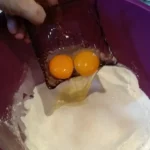 Kocke sa orasima i džemom | Priprema testa | Postupak 1 | Slika 3/6