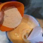 Krempita na starinski način | Priprema žumanca za fil | Postupak 1 | Slika 6/8