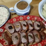 Punjeni svinjski filet sa šljivama | Služenje fileta | Postupak 5 | Slika 4/4