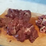 Pileća džigerica sa lukom i jajima | Priprema džigerice | Postupak 2 | Slika 6/6