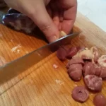 Pileća džigerica sa lukom i jajima | Priprema džigerice | Postupak 2 | Slika 5/6