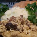 Pileća džigerica sa lukom i jajima | Serviranje džigerice | Postupak 5 | Slika 4/4