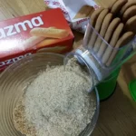 Čokoladni tart | priprema keksa i margarina za tart | Postupak 2 | Slika 1/4