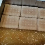 Kolač sa jabukama i pudingom | Ređanje kolača | Postupak 4 | Slika 3/6