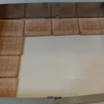 Kolač sa jabukama i pudingom | Priprema keksa umesto kore | Postupak 3 | Slika 2/4