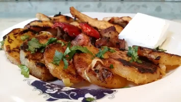 peceni krompir sa dinstanim lukom 12