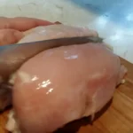 Pileće šnicle sa 4 vrste sira | Priprema mesa | Postupak 1 | Slika 1/12