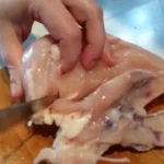 Pileće šnicle sa 4 vrste sira | Priprema mesa | Postupak 1 | Slika 5/12