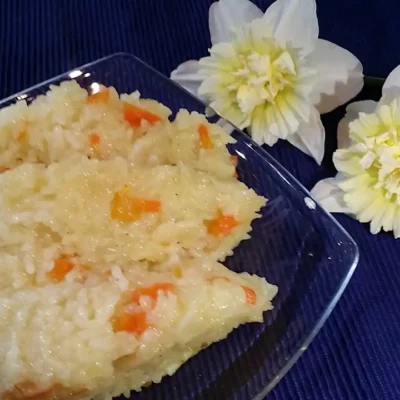 Pirinač Rižoto prilog | Služenje pirinča kao prilog | Postupak 5 | Slika 2/3