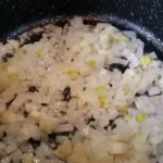 Pirinač Rižoto prilog | Dinstanje povrća | Postupak 2 | Slika 3/7