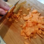 Pirinač Rižoto prilog | Priprema povrća | Postupak 1 | Slika 8/8